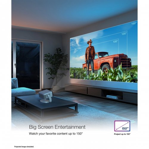 Купити Проєктор Epson EF-22B (V11HB38140) - ціна в Києві, Львові, Вінниці, Хмельницькому, Франківську, Україні | інтернет-магазин TELEMART.UA фото