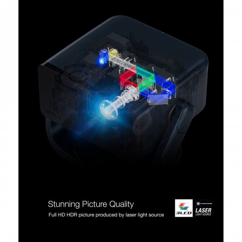 Купити Проєктор Epson EF-22B (V11HB38140) - ціна в Києві, Львові, Вінниці, Хмельницькому, Франківську, Україні | інтернет-магазин TELEMART.UA фото