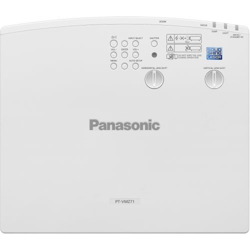 Купити Проєктор Panasonic PT-VMZ71EJ - ціна в Києві, Львові, Вінниці, Хмельницькому, Франківську, Україні | інтернет-магазин TELEMART.UA фото