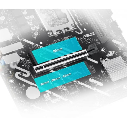 Материнська плата Asus PRIME B760M-F WIFI-CSM (s1700, Intel B760) купити з перевіркою сумісності: огляд, характеристики, ціна у Києві, Львові, Вінниці, Хмельницькому, Івано-Франківську, Україні | інтернет-магазин TELEMART.UA фото