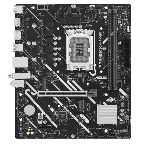 Купить Материнская плата Asus PRIME B760M-F WIFI (s1700, Intel B760) с проверкой совместимости: обзор, характеристики, цена в Киеве, Днепре, Одессе, Харькове, Украине | интернет-магазин TELEMART.UA фото