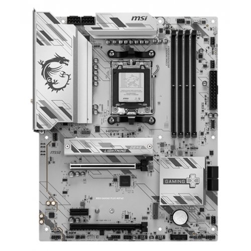 Материнська плата MSI B850 GAMING PLUS WIFI6E (sAM5, AMD B850) купити з перевіркою сумісності: огляд, характеристики, ціна у Києві, Львові, Вінниці, Хмельницькому, Івано-Франківську, Україні | інтернет-магазин TELEMART.UA фото