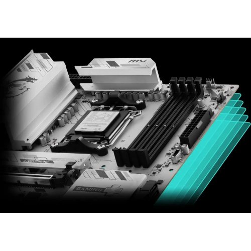 Материнська плата MSI B850 GAMING PLUS WIFI6E (sAM5, AMD B850) купити з перевіркою сумісності: огляд, характеристики, ціна у Києві, Львові, Вінниці, Хмельницькому, Івано-Франківську, Україні | інтернет-магазин TELEMART.UA фото