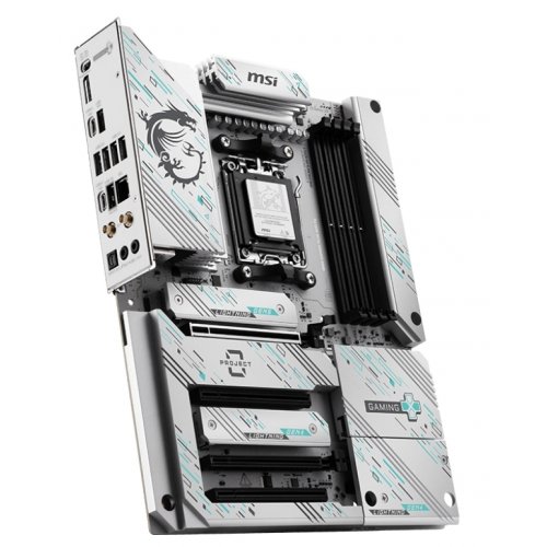 Купить Материнская плата MSI B850 GAMING PLUS WIFI PZ (sAM5, AMD B850) с проверкой совместимости: обзор, характеристики, цена в Киеве, Днепре, Одессе, Харькове, Украине | интернет-магазин TELEMART.UA фото
