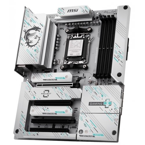 Купить Материнская плата MSI B850 GAMING PLUS WIFI PZ (sAM5, AMD B850) с проверкой совместимости: обзор, характеристики, цена в Киеве, Днепре, Одессе, Харькове, Украине | интернет-магазин TELEMART.UA фото