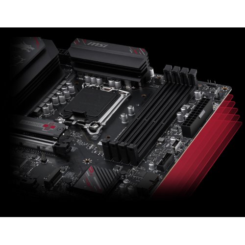 Материнська плата MSI B760M GAMING PLUS WIFI DDR4 II (s1700, Intel B760) купити з перевіркою сумісності: огляд, характеристики, ціна у Києві, Львові, Вінниці, Хмельницькому, Івано-Франківську, Україні | інтернет-магазин TELEMART.UA фото