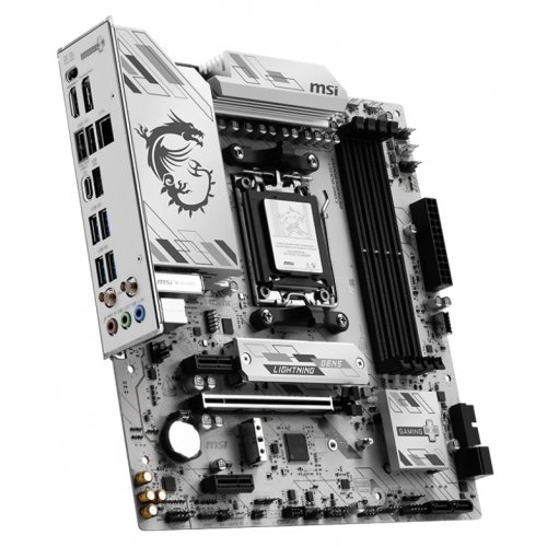 Материнська плата MSI B850M GAMING PLUS WIFI6E (sAM5, AMD B850) купити з перевіркою сумісності: огляд, характеристики, ціна у Києві, Львові, Вінниці, Хмельницькому, Івано-Франківську, Україні | інтернет-магазин TELEMART.UA фото