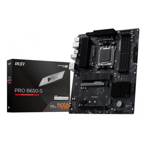 Купить Материнская плата MSI PRO B650-S (sAM5, AMD B650) с проверкой совместимости: обзор, характеристики, цена в Киеве, Днепре, Одессе, Харькове, Украине | интернет-магазин TELEMART.UA фото