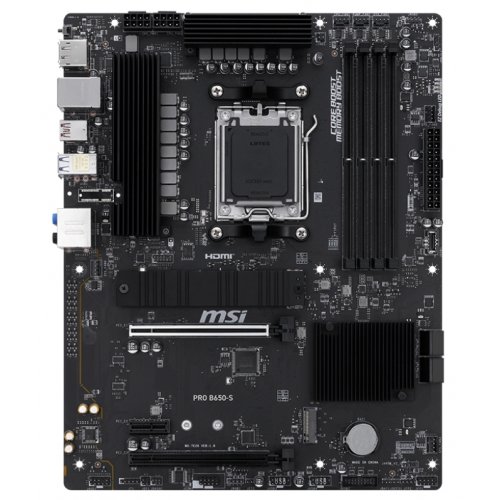 Купить Материнская плата MSI PRO B650-S (sAM5, AMD B650) с проверкой совместимости: обзор, характеристики, цена в Киеве, Днепре, Одессе, Харькове, Украине | интернет-магазин TELEMART.UA фото