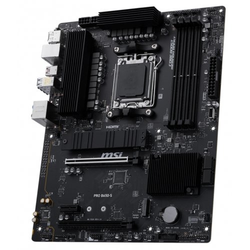 Купить Материнская плата MSI PRO B650-S (sAM5, AMD B650) с проверкой совместимости: обзор, характеристики, цена в Киеве, Днепре, Одессе, Харькове, Украине | интернет-магазин TELEMART.UA фото