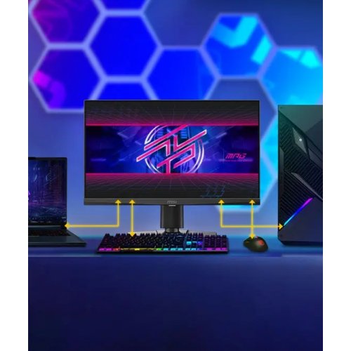 Купити Монітор MSI 24.1" MPG 242R X60N Black - ціна в Києві, Львові, Вінниці, Хмельницькому, Франківську, Україні | інтернет-магазин TELEMART.UA фото