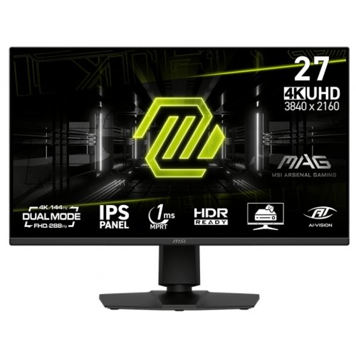 Купити Монітор MSI 27" MAG 275UPD E14 Black - ціна в Києві, Львові, Вінниці, Хмельницькому, Франківську, Україні | інтернет-магазин TELEMART.UA фото