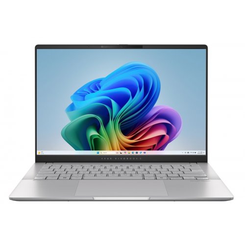 Купить Ноутбук Asus Vivobook S 14 OLED M5406KA-PP110W (90NB15W1-M00680) Cool Silver - цена в Харькове, Киеве, Днепре, Одессе
в интернет-магазине Telemart фото