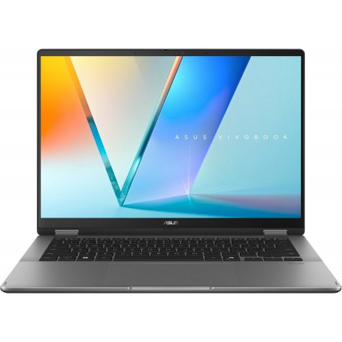 Купити Ноутбук Asus Vivobook 14 Flip TP3407SA-QL011W (90NB14Y1-M000E0) Matte Gray - ціна в Києві, Львові, Вінниці, Хмельницькому, Франківську, Україні | інтернет-магазин TELEMART.UA фото