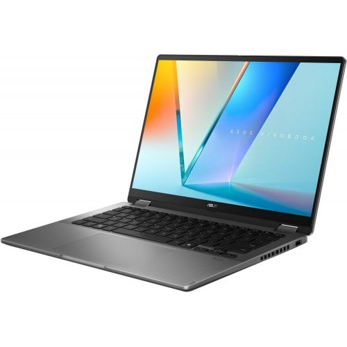 Купити Ноутбук Asus Vivobook 14 Flip TP3407SA-QL011W (90NB14Y1-M000E0) Matte Gray - ціна в Києві, Львові, Вінниці, Хмельницькому, Франківську, Україні | інтернет-магазин TELEMART.UA фото