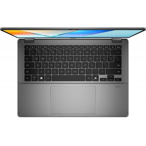 Купити Ноутбук Asus Vivobook 14 Flip TP3407SA-QL011W (90NB14Y1-M000E0) Matte Gray - ціна в Києві, Львові, Вінниці, Хмельницькому, Франківську, Україні | інтернет-магазин TELEMART.UA фото