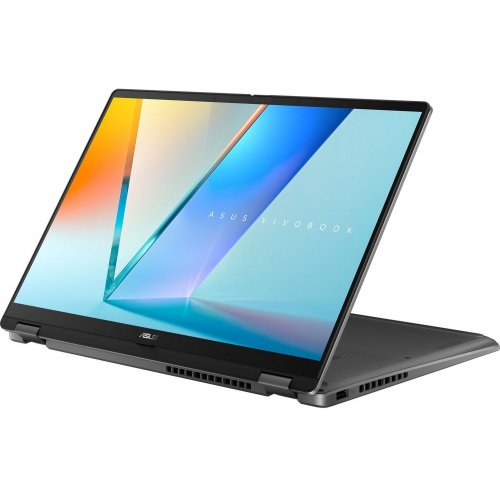 Купити Ноутбук Asus Vivobook 14 Flip TP3407SA-QL011W (90NB14Y1-M000E0) Matte Gray - ціна в Києві, Львові, Вінниці, Хмельницькому, Франківську, Україні | інтернет-магазин TELEMART.UA фото