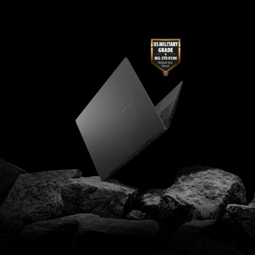Купить Ноутбук Asus Vivobook S 14 OLED M5406KA-PP113W (90NB15W3-M00670) Neutral Black - цена в Харькове, Киеве, Днепре, Одессе
в интернет-магазине Telemart фото