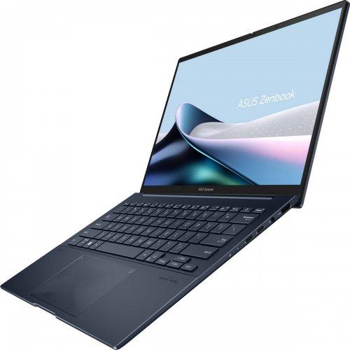 Купити Ноутбук Asus Zenbook 14 OLED UX3405CA-QL290 (90NB14W3-M00BD0) Ponder Blue - ціна в Києві, Львові, Вінниці, Хмельницькому, Франківську, Україні | інтернет-магазин TELEMART.UA фото