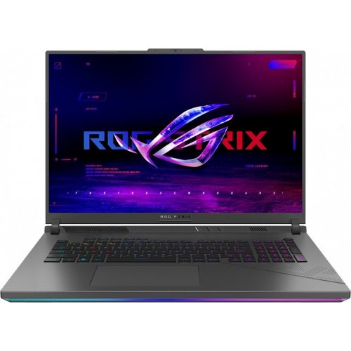 Купити Ноутбук Asus ROG Strix G18 G814JIR-N6121X (90NR0ID6-M006M0) Eclipse Gray - ціна в Києві, Львові, Вінниці, Хмельницькому, Франківську, Україні | інтернет-магазин TELEMART.UA фото
