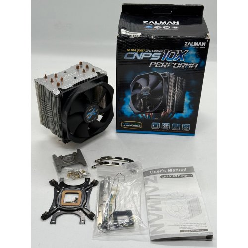 Кулер Zalman CNPS10X Performa+ (Відновлено продавцем, 779764) купити з перевіркою сумісності: огляд, характеристики, ціна у Києві, Львові, Вінниці, Хмельницькому, Івано-Франківську, Україні | інтернет-магазин TELEMART.UA фото