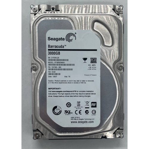 Жорсткий диск Toshiba 500GB 32MB 7200RPM 3.5" (DT01ACA050) (Відновлено продавцем, 779765) купити з перевіркою сумісності: огляд, характеристики, ціна у Києві, Львові, Вінниці, Хмельницькому, Івано-Франківську, Україні | інтернет-магазин TELEMART.UA фото