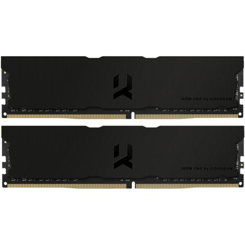 Купить Озу GoodRAM DDR4 32GB (2x16GB) 3600Mhz Iridium Pro Deep Black (IRP-K3600D4V64L18S/32GDC) (Восстановлено продавцом, 779780) с проверкой совместимости: обзор, характеристики, цена в Киеве, Днепре, Одессе, Харькове, Украине | интернет-магазин TELEMART.UA фото