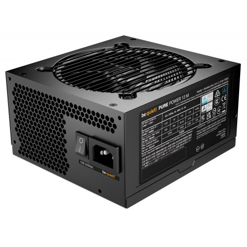 Купить Блок питания Be Quiet! Pure Power 13 M 750W (BP026EU) с проверкой совместимости: обзор, характеристики, цена в Киеве, Днепре, Одессе, Харькове, Украине | интернет-магазин TELEMART.UA фото