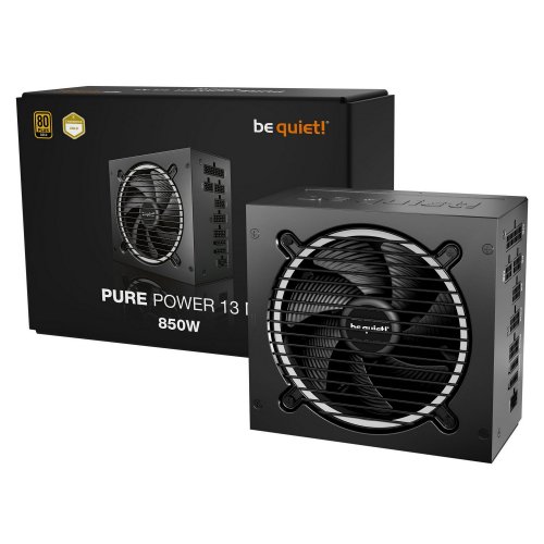 Купить Блок питания Be Quiet! Pure Power 13 M 850W (BP027EU) с проверкой совместимости: обзор, характеристики, цена в Киеве, Днепре, Одессе, Харькове, Украине | интернет-магазин TELEMART.UA фото