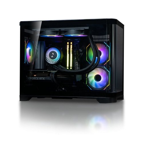 ПК для дизайна HEXO ArtPixel Start Base (HAP-14400FN5060-D532S1TBK) Black купить в Украине: Киев, Днепр, Харьков, Одесса  | Низкая цена, отзывы, характеристики от TELEMART фото