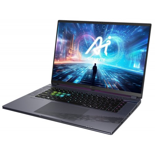 Купить Ноутбук Gigabyte AORUS 16X 9SG (AORUS 16X 9SG-43UAC54SH) Midnight Gray - цена в Харькове, Киеве, Днепре, Одессе
в интернет-магазине Telemart фото