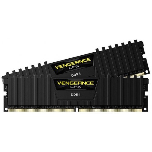 Озп Corsair DDR4 16GB (2x8GB) 3200Mhz Vengeance LPX (CMK16GX4M2B3200C16) Black (Відновлено продавцем, 779930) купити з перевіркою сумісності: огляд, характеристики, ціна у Києві, Львові, Вінниці, Хмельницькому, Івано-Франківську, Україні | інтернет-магазин TELEMART.UA фото