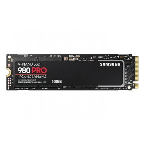 Купить Ssd-диск Samsung 980 PRO V-NAND MLC 500GB M.2 (2280 PCI-E) NVMe 1.3c (MZ-V8P500BW) (Восстановлено продавцом, 779941) с проверкой совместимости: обзор, характеристики, цена в Киеве, Днепре, Одессе, Харькове, Украине | интернет-магазин TELEMART.UA фото