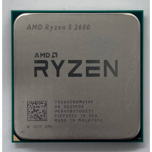 Купить Процессор AMD Ryzen 5 2600 3.4(3.9)GHz 19MB sAM4 Box (Дубль) (Восстановлено продавцом, 779949) с проверкой совместимости: обзор, характеристики, цена в Киеве, Днепре, Одессе, Харькове, Украине | интернет-магазин TELEMART.UA фото