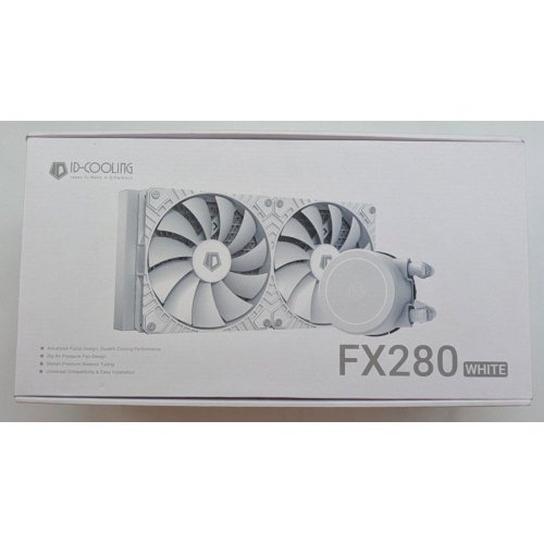 Купить Готовая сво ID-Cooling FX280 White (Восстановлено продавцом, 780105) с проверкой совместимости: обзор, характеристики, цена в Киеве, Днепре, Одессе, Харькове, Украине | интернет-магазин TELEMART.UA фото