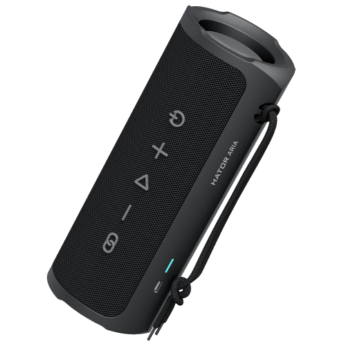 Купить Уценка портативная акустика HATOR Aria Wireless (HTA-201) Phantom Black (вскрите пакування, 780111) - цена в Харькове, Киеве, Днепре, Одессе
в интернет-магазине Telemart фото
