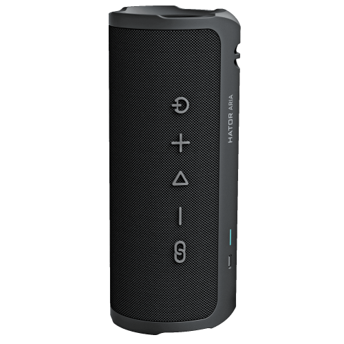 Купить Уценка портативная акустика HATOR Aria Wireless (HTA-201) Phantom Black (вскрите пакування, 780111) - цена в Харькове, Киеве, Днепре, Одессе
в интернет-магазине Telemart фото