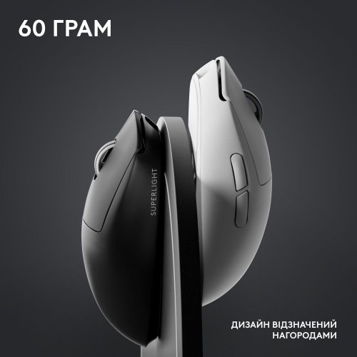 Купить Уценка мышка Logitech G Pro X Superlight 2 Lightspeed Wireless (910-006630) Black (Следы использования, 780134) - цена в Харькове, Киеве, Днепре, Одессе
в интернет-магазине Telemart фото