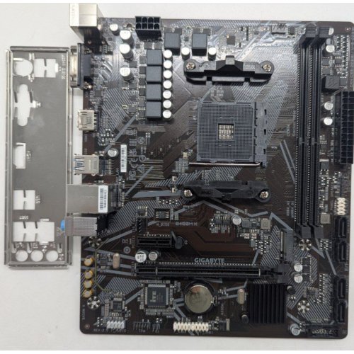 Материнська плата Gigabyte B450M K (sAM4, AMD B450) (Відновлено продавцем, 780135) купити з перевіркою сумісності: огляд, характеристики, ціна у Києві, Львові, Вінниці, Хмельницькому, Івано-Франківську, Україні | інтернет-магазин TELEMART.UA фото