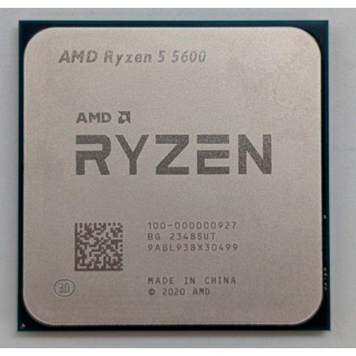Процесор AMD Ryzen 5 5600 3.5(4.4)GHz 32MB sAM4 Tray (100-000000927) (Відновлено продавцем, 780161) купити з перевіркою сумісності: огляд, характеристики, ціна у Києві, Львові, Вінниці, Хмельницькому, Івано-Франківську, Україні | інтернет-магазин TELEMART.UA фото