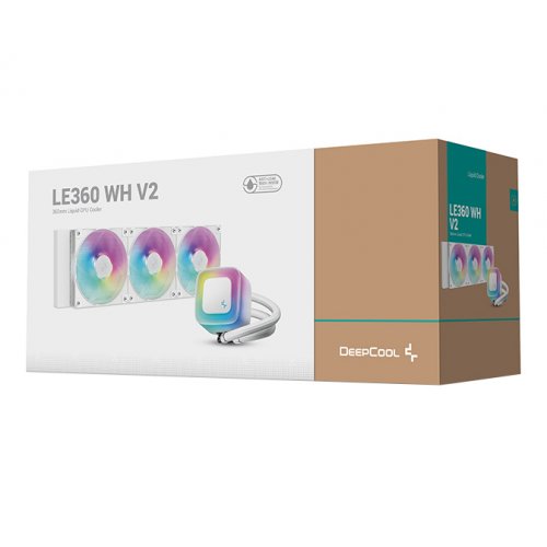 Купить Готовая СВО Deepcool LE360 V2 (R-LE360-WHAMMN-G-2) White с проверкой совместимости: обзор, характеристики, цена в Киеве, Днепре, Одессе, Харькове, Украине | интернет-магазин TELEMART.UA фото