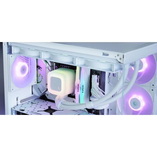 Купить Готовая СВО Deepcool LE360 V2 (R-LE360-WHAMMN-G-2) White с проверкой совместимости: обзор, характеристики, цена в Киеве, Днепре, Одессе, Харькове, Украине | интернет-магазин TELEMART.UA фото