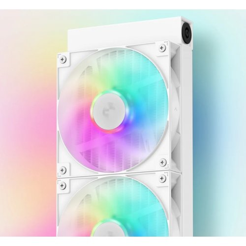 Готова СВО Deepcool LE240 V2 (R-LE240-WHAMMN-G-2) White купити з перевіркою сумісності: огляд, характеристики, ціна у Києві, Львові, Вінниці, Хмельницькому, Івано-Франківську, Україні | інтернет-магазин TELEMART.UA фото
