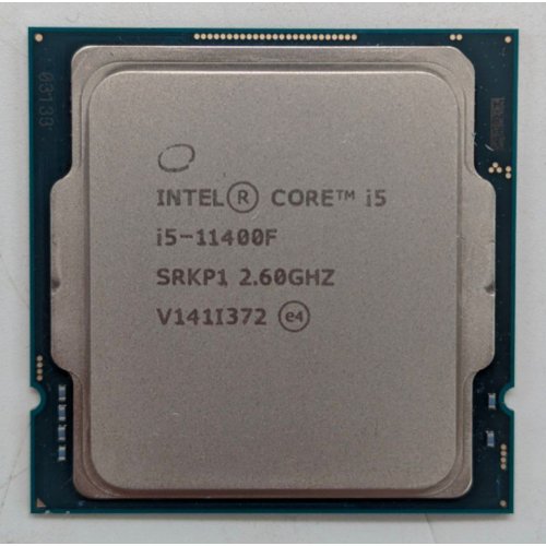 Процесор Intel Core i5-11400F 2.6(4.4)GHz 12MB s1200 Tray (CM8070804497016) (Відновлено продавцем, 780184) купити з перевіркою сумісності: огляд, характеристики, ціна у Києві, Львові, Вінниці, Хмельницькому, Івано-Франківську, Україні | інтернет-магазин TELEMART.UA фото