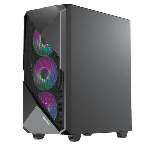 Корпус GAMEMAX Revolt ARGB Tempered Glass без БП Black (Відновлено продавцем, 780189) купити з перевіркою сумісності: огляд, характеристики, ціна у Києві, Львові, Вінниці, Хмельницькому, Івано-Франківську, Україні | інтернет-магазин TELEMART.UA фото