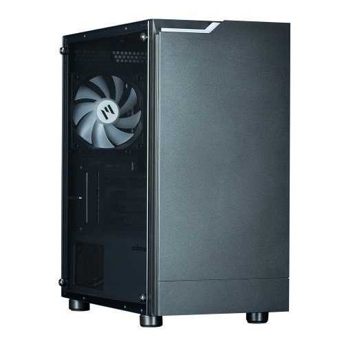 Корпус Zalman T4 Plus Tempered Glass без БЖ Black (Відновлено продавцем, 780198) купити з перевіркою сумісності: огляд, характеристики, ціна у Києві, Львові, Вінниці, Хмельницькому, Івано-Франківську, Україні | інтернет-магазин TELEMART.UA фото