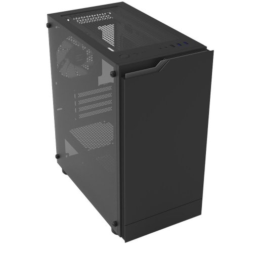Корпус Zalman T4 Plus Tempered Glass без БЖ Black (Відновлено продавцем, 780198) купити з перевіркою сумісності: огляд, характеристики, ціна у Києві, Львові, Вінниці, Хмельницькому, Івано-Франківську, Україні | інтернет-магазин TELEMART.UA фото