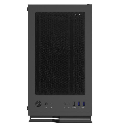 Корпус Zalman T4 Plus Tempered Glass без БЖ Black (Відновлено продавцем, 780198) купити з перевіркою сумісності: огляд, характеристики, ціна у Києві, Львові, Вінниці, Хмельницькому, Івано-Франківську, Україні | інтернет-магазин TELEMART.UA фото