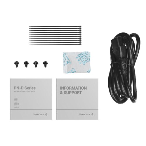 Купить Блок питания Deepcool PN750D V2 750W (R-PN750D-FC0B-EU-V2) с проверкой совместимости: обзор, характеристики, цена в Киеве, Днепре, Одессе, Харькове, Украине | интернет-магазин TELEMART.UA фото