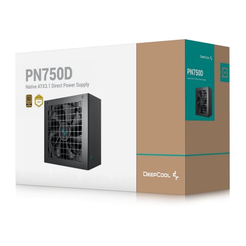 Купить Блок питания Deepcool PN750D V2 750W (R-PN750D-FC0B-EU-V2) с проверкой совместимости: обзор, характеристики, цена в Киеве, Днепре, Одессе, Харькове, Украине | интернет-магазин TELEMART.UA фото